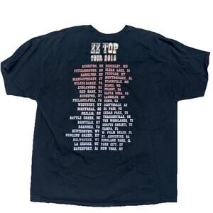 ZZ Top Band Tour Tee - USA ZZ Top Band Photo 2015 Shirt 2XL (x13)